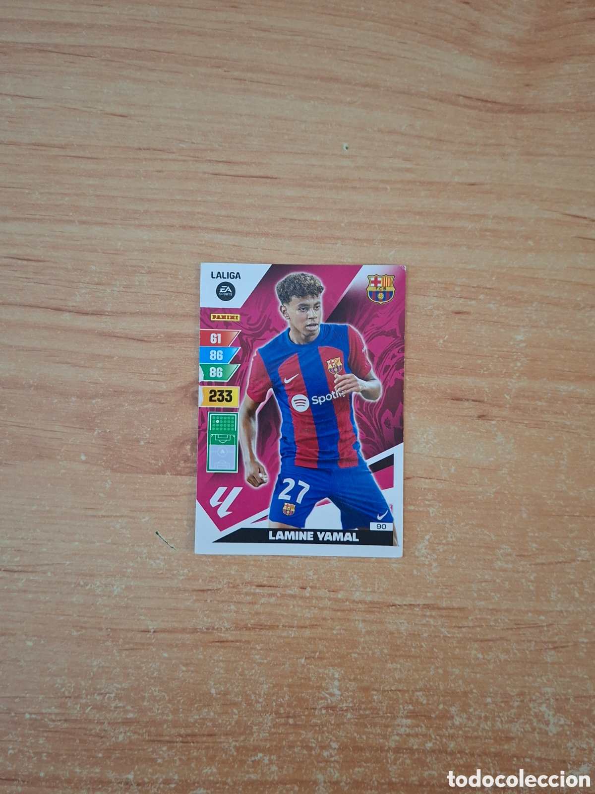 Cromos de Futebol: Adrenalyn 23 24 Lamine yamal rookie Barcelona sin pegar