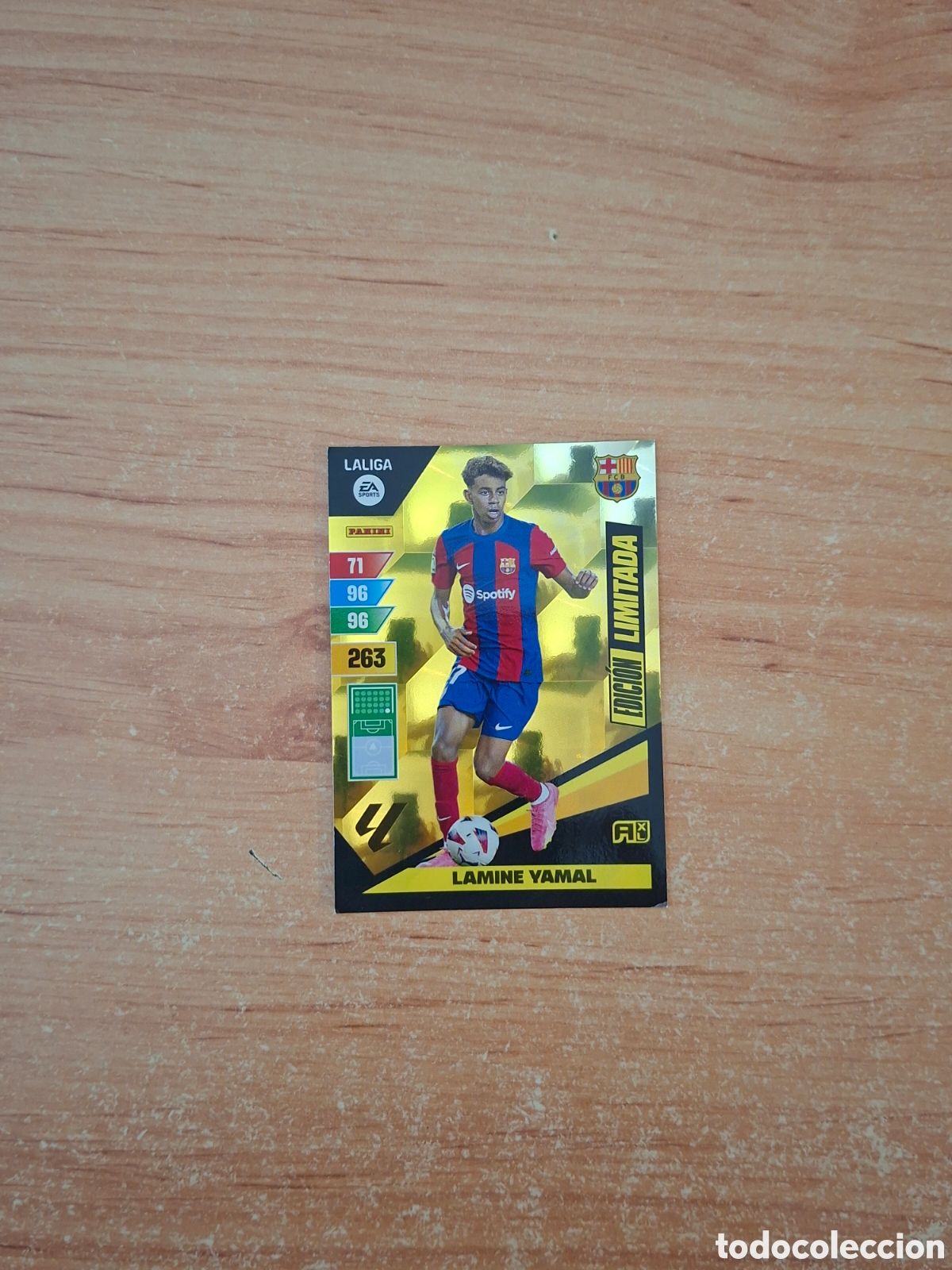 Cromos de Futebol: Adrenalyn 23 24 edici&oacute;n limitada Lamine yamal Barcelona sin pegar