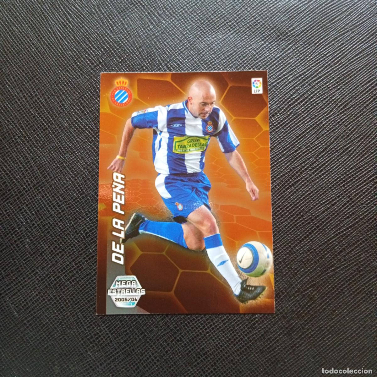 Cromos de Futebol: 383 DE LA PE&Ntilde;A ESPA&Ntilde;OL PANINI MEGACRACKS 05 06 CROMO FUTBOL 2005 2006 - A213 PG406