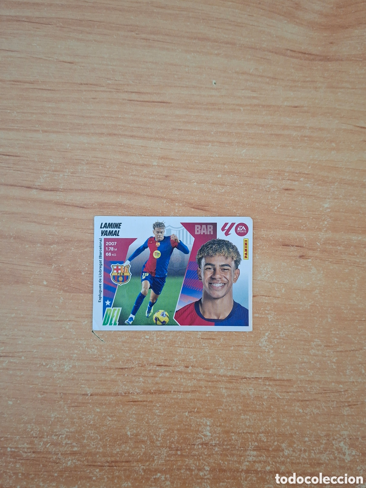 Cromos de Futebol: Este 25 26Lamine yamal Barcelona sin pegar