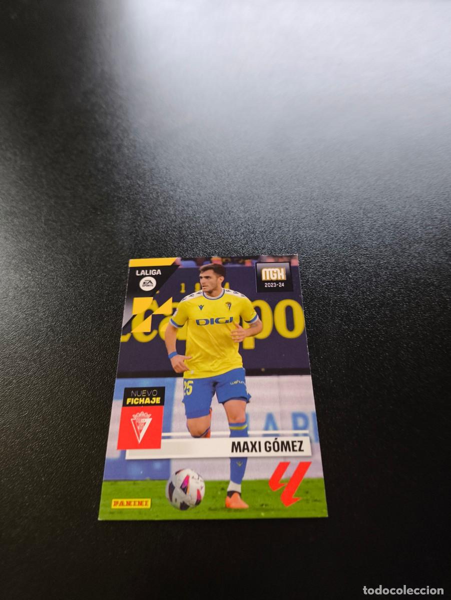 Cromos de f&uacute;tbol: 485 Maxi G&oacute;mez CADIZ NUEVO FICHAJE PANINI LIGA MEGACRACKS MGK 2023 2024 23 24 NO ESTE