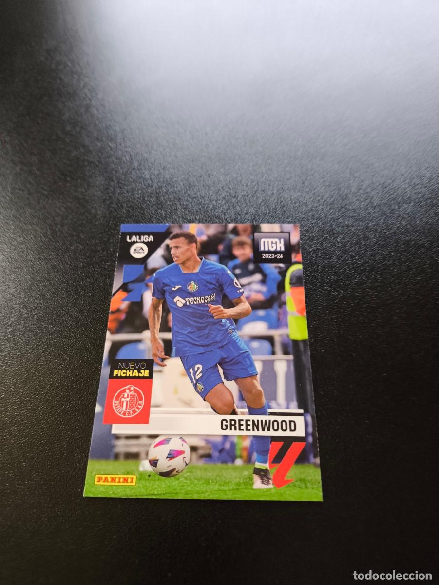 Cromos de f&uacute;tbol: 496 Greenwood GETAFE NUEVO FICHAJE PANINI LIGA MEGACRACKS MGK 2023 2024 23 24 NO ESTE