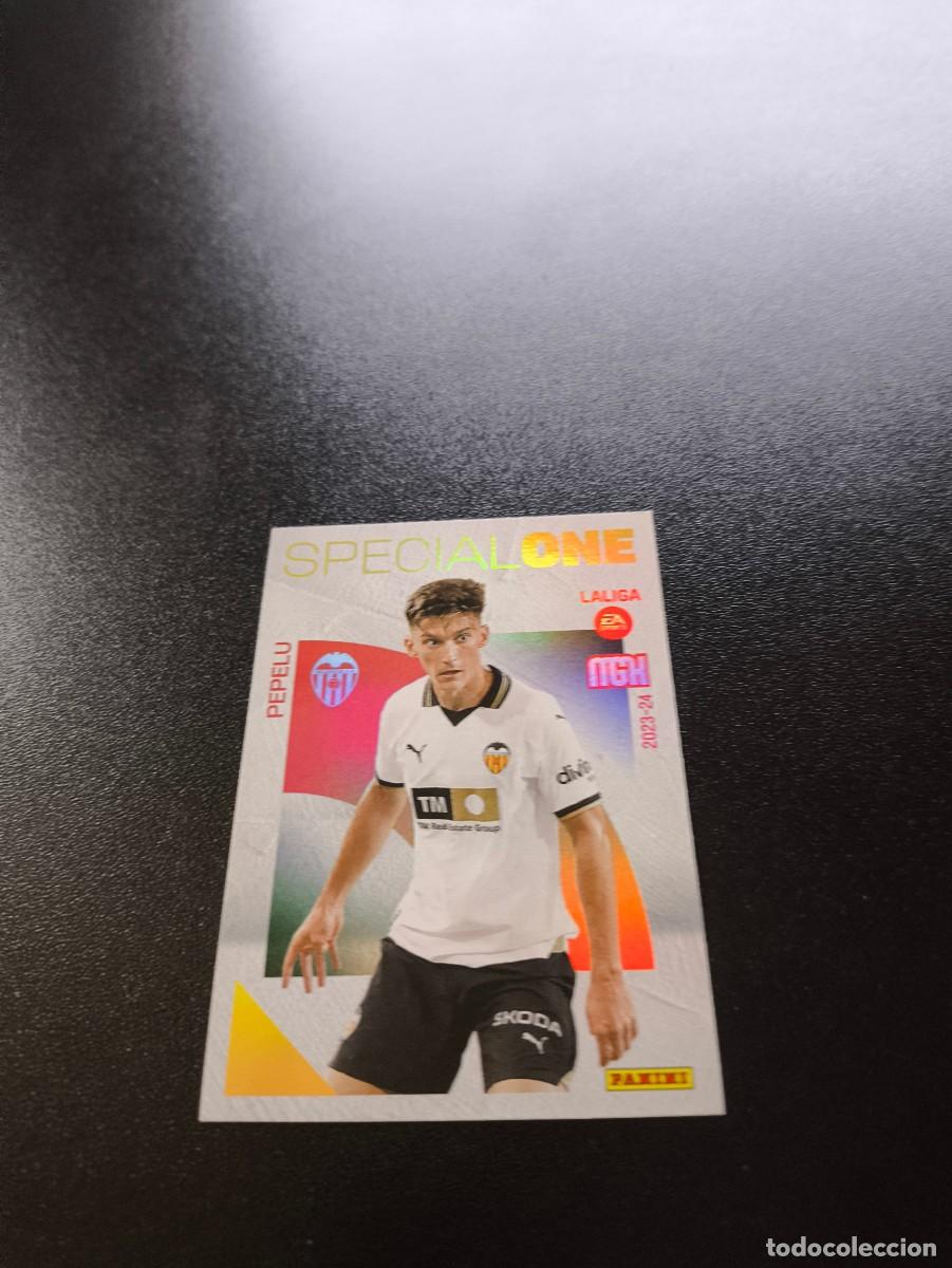 Football Stickers: 510 Pepelu VALENCIA NUEVO SPECIAL ONE PANINI LIGA MEGACRACKS MGK 2023 2024 23 24 NO ESTE