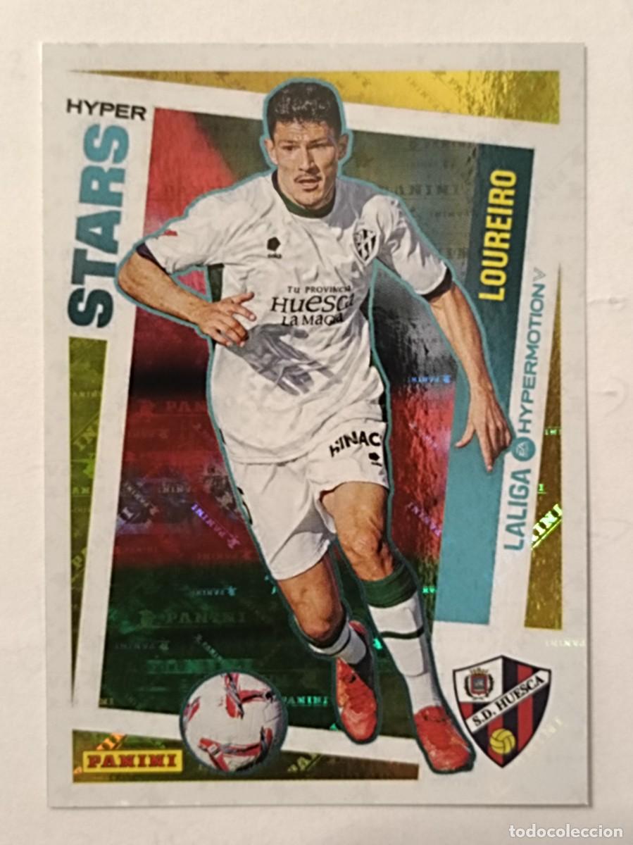Football Stickers: #440 LOUREIRO HYPER STARS (S.D. HUESCA) LIGA HYPERMOTION 24/25 PANINI