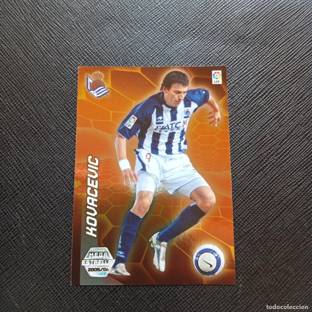 Fu&szlig;ball-Sticker: 391 KOVACEVIC REAL SOCIEDAD PANINI MEGACRACKS 05 06 CROMO FUTBOL 2005 2006 - A213 PG415 ERROR