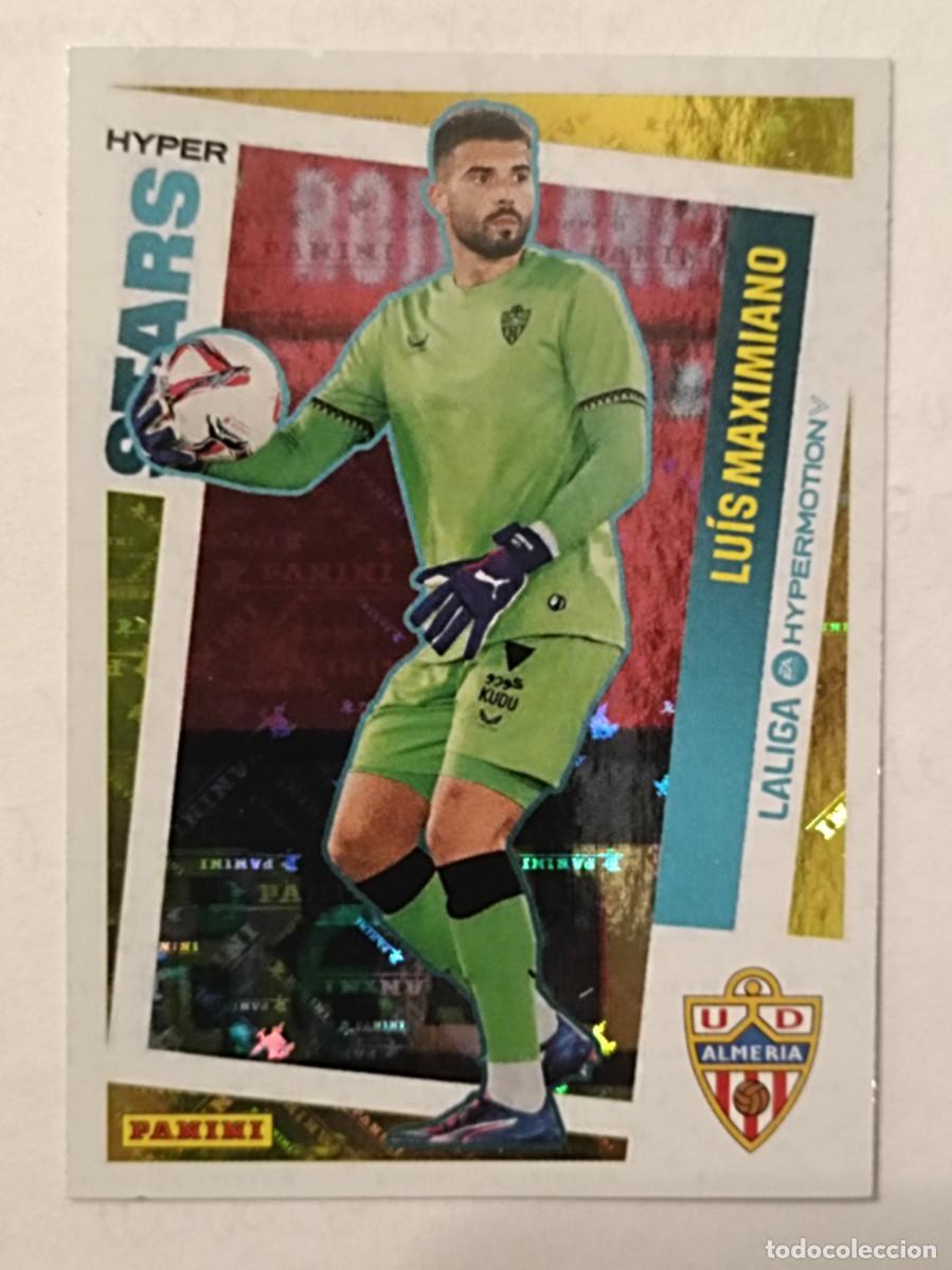 Fu&szlig;ball-Sticker: #443 LUIS MAXIMIANO HYPER STARS (U.D. ALMERIA) LIGA HYPERMOTION 24/25 PANINI
