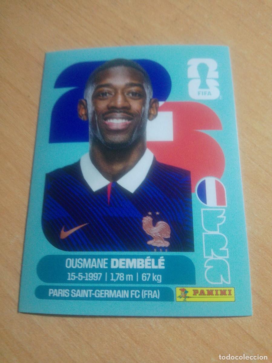 Cromos de f&uacute;tbol: DEMBELE FRANCIA FRA 15 MUNDIAL FIFA WORLD CUP 2026 26 PANINI STICKERS NUEVO