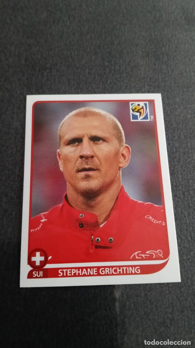 Cromos de f&uacute;tbol: Mundial Fifa Sudafrica 2010 Panini 586 Grichting Suiza