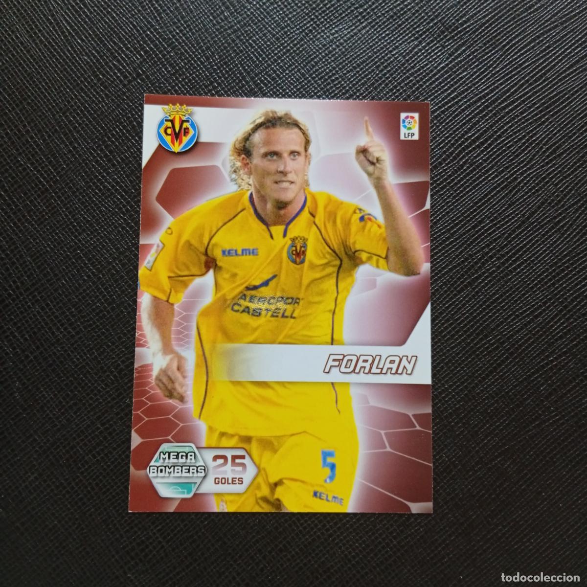 Cromos de f&uacute;tbol: 397 FORLAN VILLARREAL PANINI MEGACRACKS 05 06 CROMO FUTBOL 2005 2006 - A213 PG424