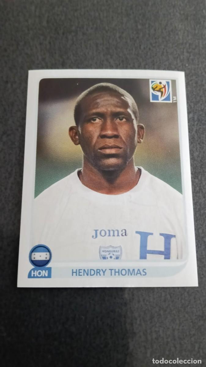Cromos de f&uacute;tbol: Mundial Fifa Sudafrica 2010 Panini 612 Hendry Thomas Honduras