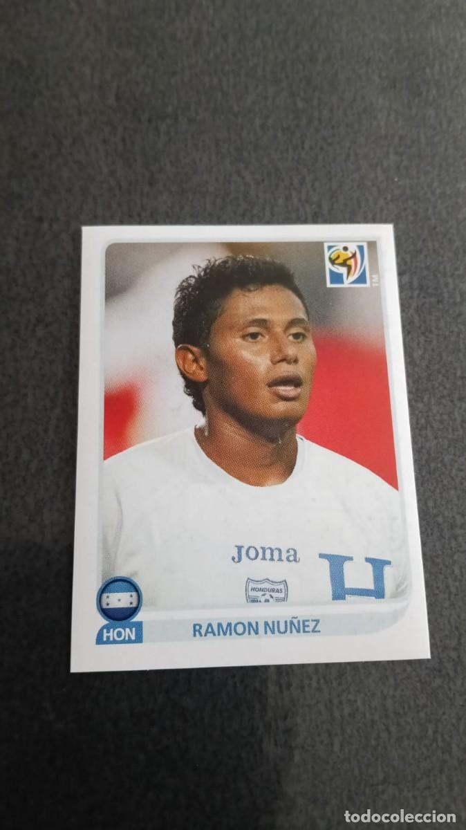 Cromos de f&uacute;tbol: Mundial Fifa Sudafrica 2010 Panini 611 Nu&ntilde;ez Honduras