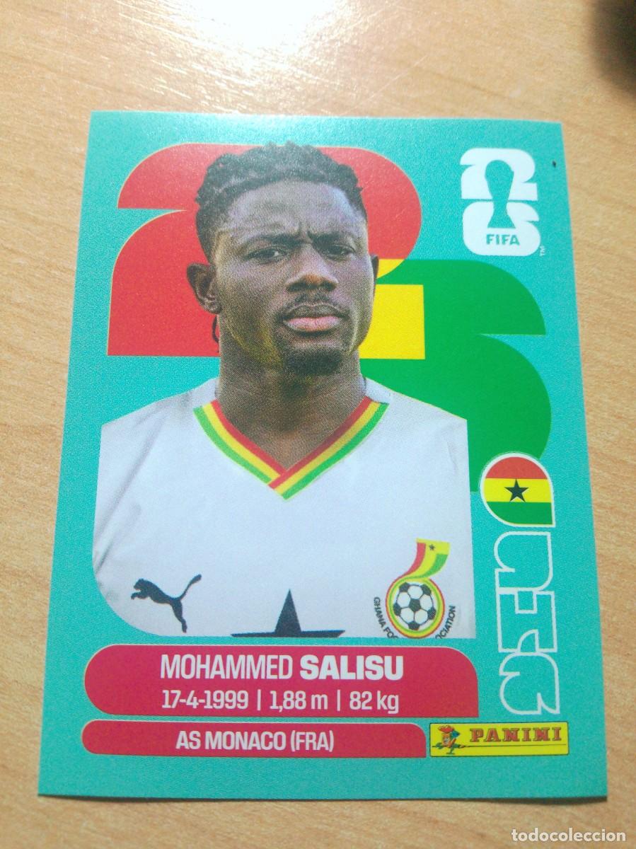 Cromos de f&uacute;tbol: GHA 4 MOHAMED SALISU GHANA MUNDIAL FIFA WORLD CUP 2026 26 PANINI STICKERS NUEVO