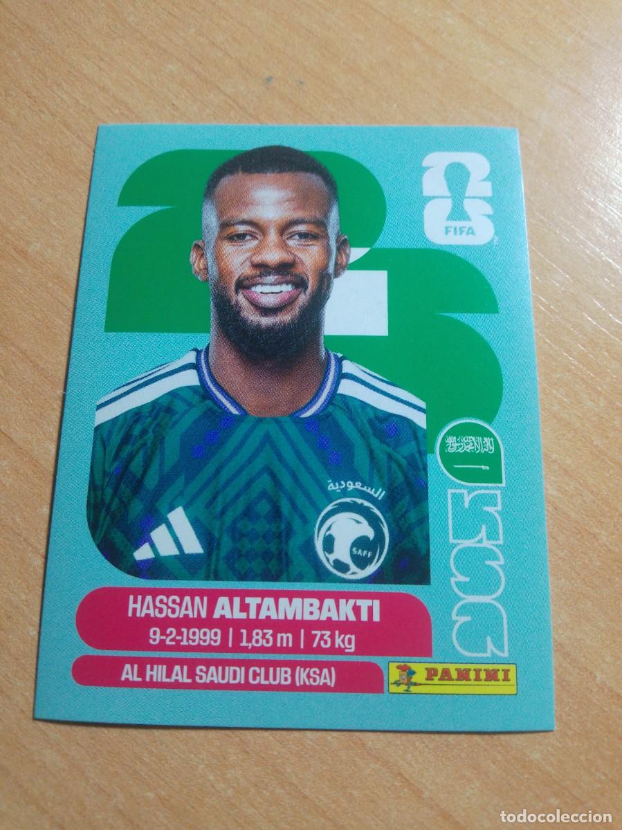Cromos de f&uacute;tbol: ALTAMBAKTI ARABIA SAUD&Iacute; KSA 8 MUNDIAL FIFA WORLD CUP 2026 26 PANINI STICKERS NUEVO