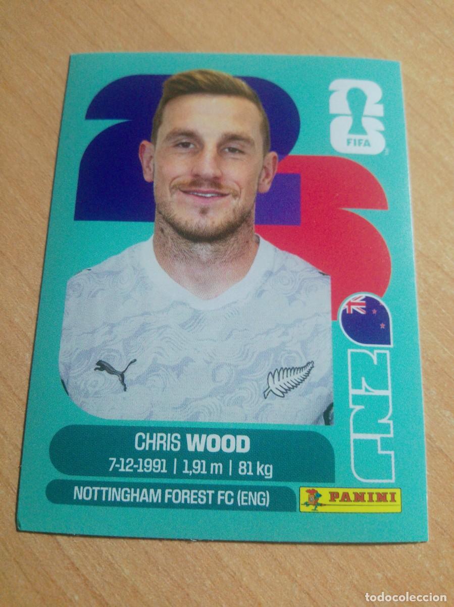 Cromos de f&uacute;tbol: WOOD NUEVA ZELANDA NZL 17 MUNDIAL FIFA WORLD CUP 2026 26 PANINI STICKERS NUEVO