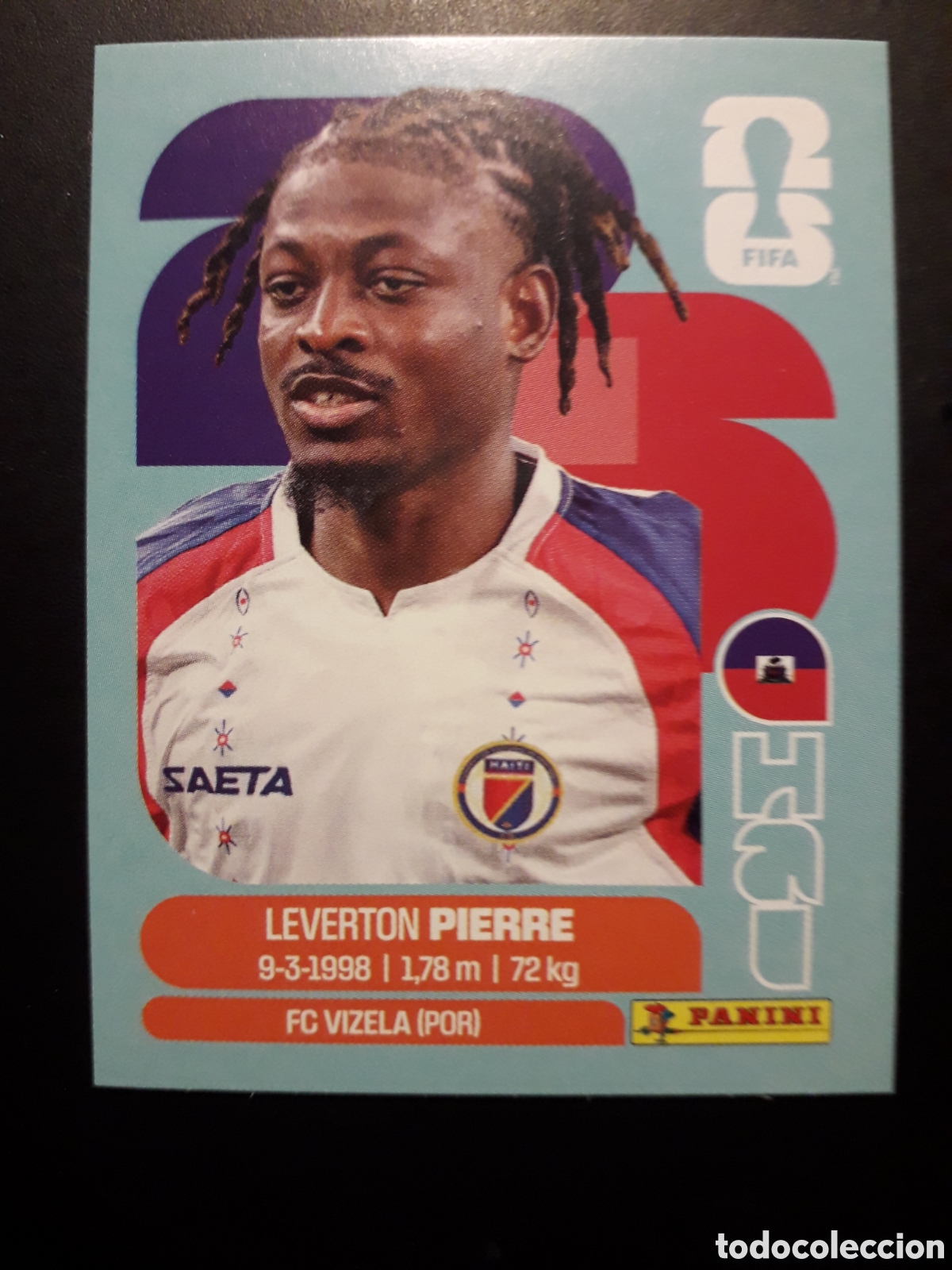 Cromos de f&uacute;tbol: PIERRE HAIT&Iacute; HAI 10 MUNDIAL F&Uacute;TBOL 2026 FIFA WORLD CUP PANINI SIN PEGAR PEDIDO M&Iacute;NIMO 3&euro;