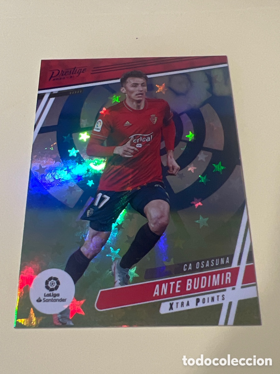 Cromos de f&uacute;tbol: C8639. Tarjeta coleccionable Panini La Liga F&uacute;tbol F&uacute;tbol 20/21 &rdquo;ANTE BUDIMIR&rdquo; #3