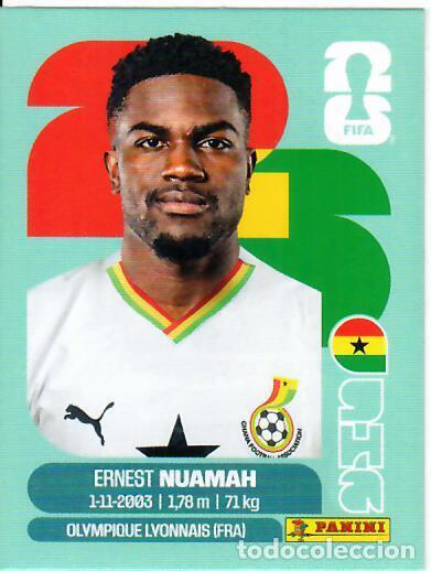 Cromos de f&uacute;tbol: CROMO PANINI MUNDIAL WORLD CUP 2026 - UPDATE SET ACTUALIZACI&Oacute;N - NUAMAH - GHANA