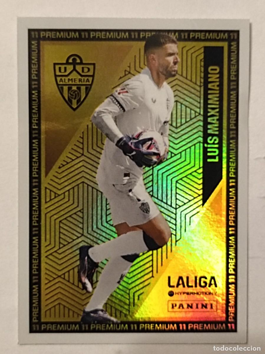 Cromos de f&uacute;tbol: #LUIS MAXIMIANO PREMIUM (U.D. ALMERIA) LIGA HYPERMOTION 24/25 PANINI