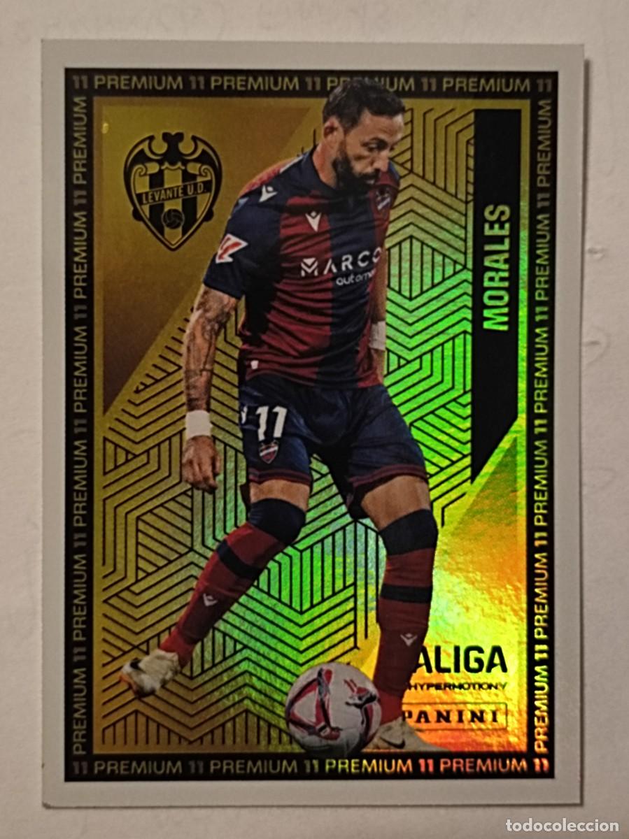 Cromos de f&uacute;tbol: #MORALES PREMIUM (U.D. LEVANTE) LIGA HYPERMOTION 24/25 PANINI