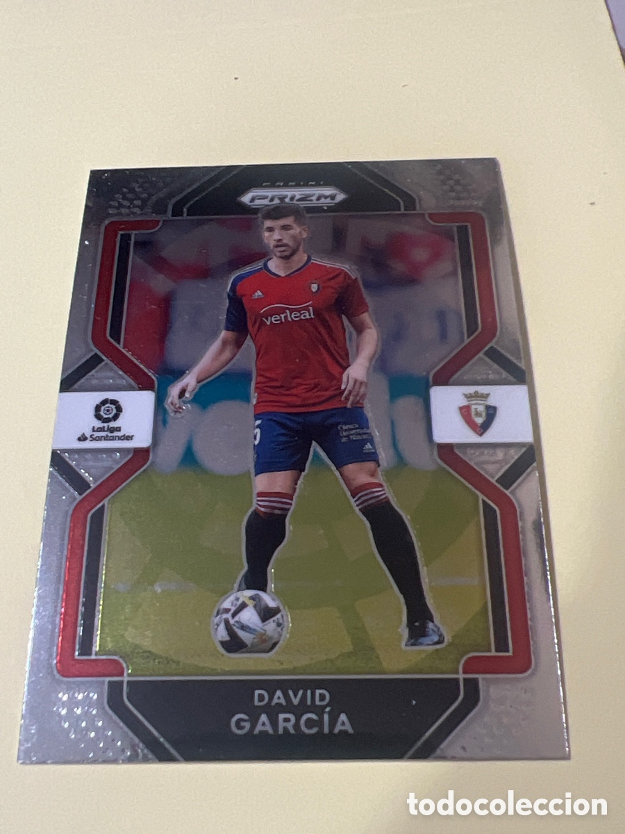 Cromos de f&uacute;tbol: C8642. Cr&oacute;nicas Panini 2022-23 - Base La Liga Prizm #211 David Garcia