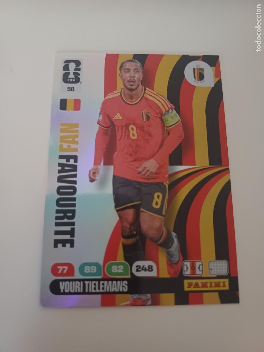 Cromos de f&uacute;tbol: 058 - BEL01 - Youri Tielemans / Belgium
