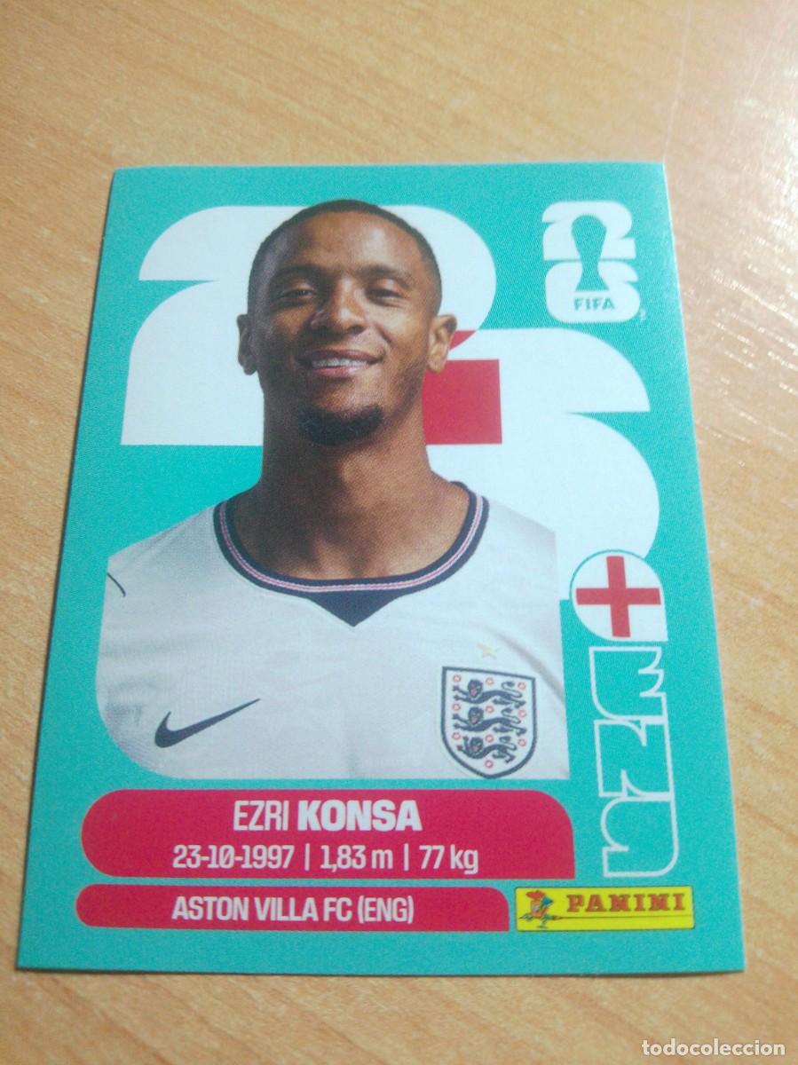 Cromos de f&uacute;tbol: KONSA INGLATERRA ENG 5 MUNDIAL FIFA WORLD CUP 2026 26 PANINI STICKERS NUEVO
