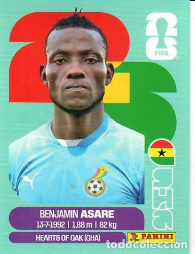 Fu&szlig;ball-Sticker: CROMO PANINI MUNDIAL WORLD CUP 2026 - UPDATE SET ACTUALIZACI&Oacute;N - ASARE - GHANA