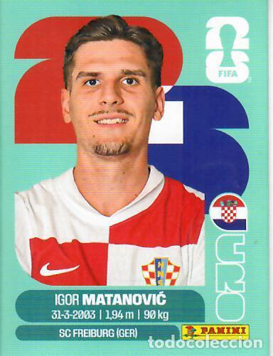 Football Stickers: CROMO PANINI MUNDIAL WORLD CUP 2026 - UPDATE SET ACTUALIZACI&Oacute;N - MATANOVIC - CROACIA