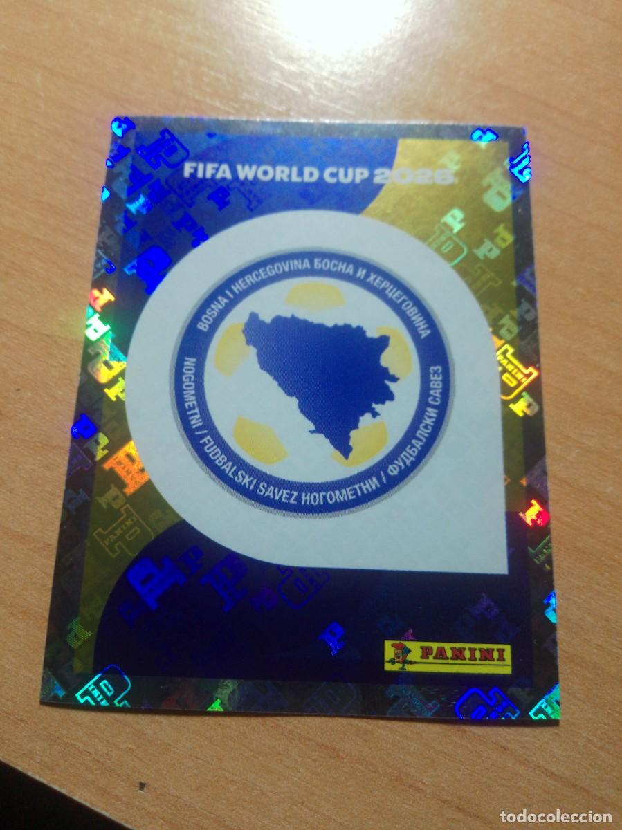Fu&szlig;ball-Sticker: BIH 1 ESCUDO BIELORUSIA MUNDIAL FIFA WORLD CUP 2026 26 PANINI STICKERS NUEVO