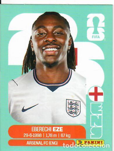 Cromos de f&uacute;tbol: CROMO PANINI MUNDIAL WORLD CUP 2026 - UPDATE SET ACTUALIZACI&Oacute;N - EZE - INGLATERRA