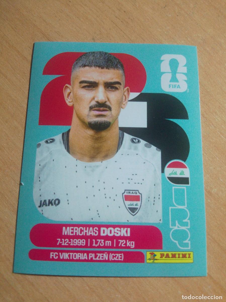 Cromos de f&uacute;tbol: DOSKI IRAQ IRQ 6 FIFA MUNDIAL 2026 WORLD CUP NUEVO PANINNI
