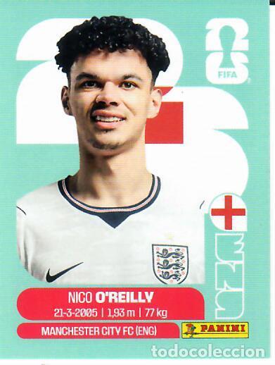 Cromos de f&uacute;tbol: CROMO PANINI MUNDIAL WORLD CUP 2026 - UPDATE SET ACTUALIZACI&Oacute;N - O'REILLY - INGLATERRA