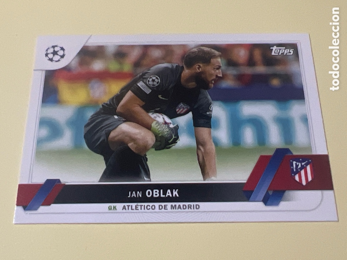 Cromos de f&uacute;tbol: C8657. 107 oblak topps flagship 2022/23