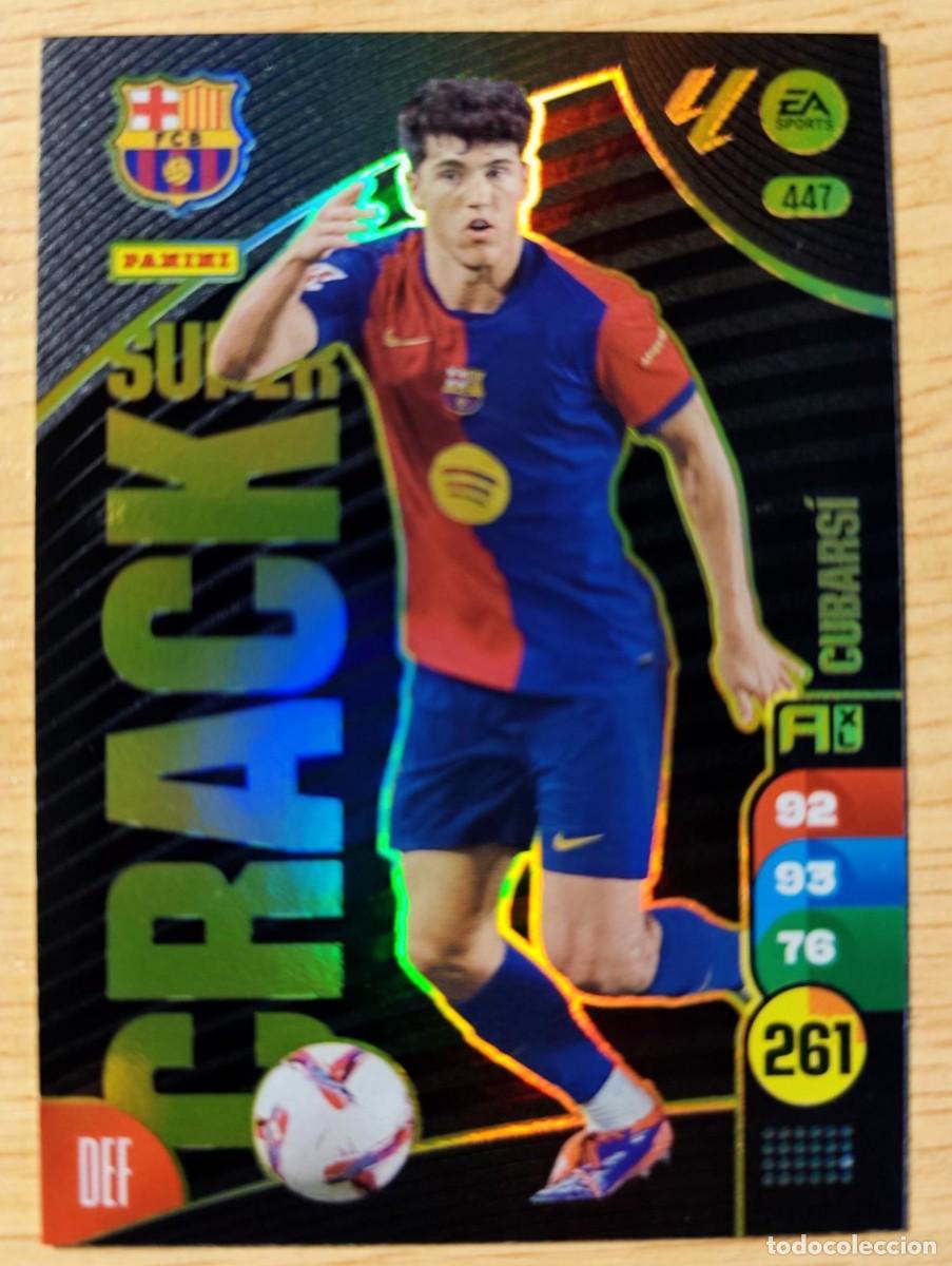 Cromos de f&uacute;tbol: CARD FOOTBALL 447 CUBARSI SUPER CRACK BARCELONA 2024 2025 ADRENALYN XL 24 25 PANINI