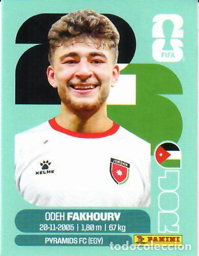 Cromos de f&uacute;tbol: CROMO PANINI MUNDIAL WORLD CUP 2026 - UPDATE SET ACTUALIZACI&Oacute;N - FAKHOURY - JORDANIA