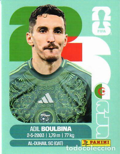 Cromos de f&uacute;tbol: CROMO PANINI MUNDIAL WORLD CUP 2026 - UPDATE SET ACTUALIZACI&Oacute;N - BOULBINA - ARGELIA