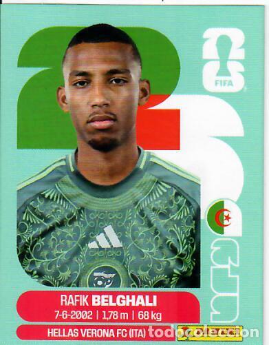 Cromos de f&uacute;tbol: CROMO PANINI MUNDIAL WORLD CUP 2026 - UPDATE SET ACTUALIZACI&Oacute;N - BELGHALI - ARGELIA
