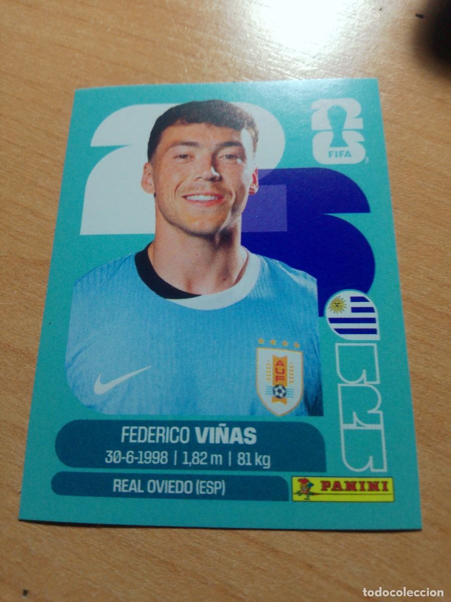 Cromos de f&uacute;tbol: VI&Ntilde;AS URUGUAY URU 18 MUNDIAL FIFA WORLD CUP 2026 26 PANINI STICKERS NUEVO