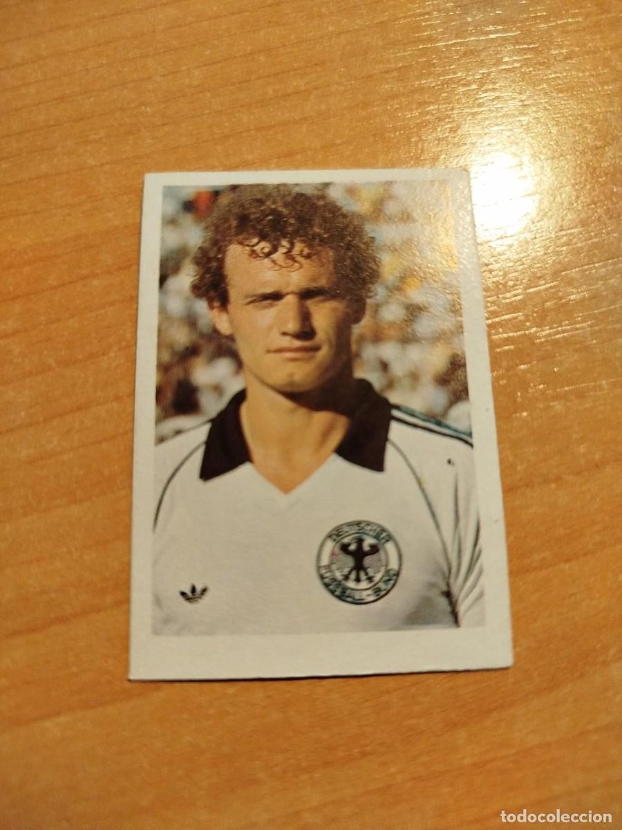 Football Stickers: EUROCOPA 84 - ALEMANIA - HANS PETER BRIEGEL