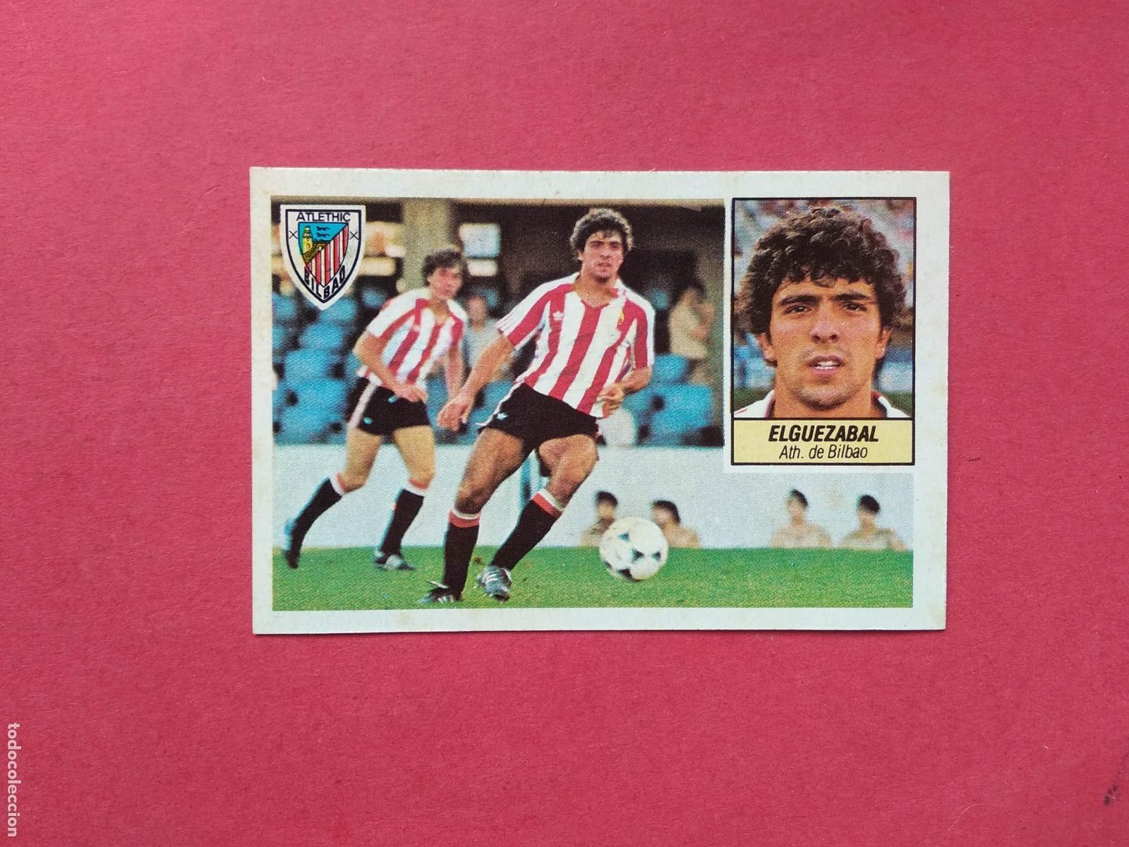 Cromos de f&uacute;tbol: EDICIONES ESTE LIGA 84 85 1984 1985 CROMO DESPEGADO FICHAJE N&ordm; 3 ELGUEZABAL ATHLETIC DE BILBAO