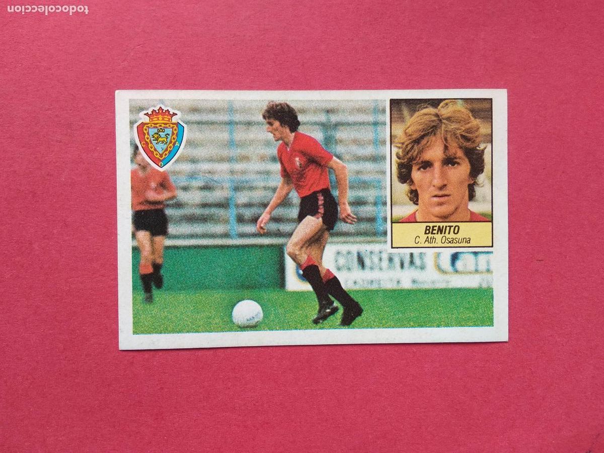 Cromos de f&uacute;tbol: EDICIONES ESTE LIGA 84 85 1984 1985 CROMO DESPEGADO FICHAJE N&ordm; 4 BENITO OSASUNA