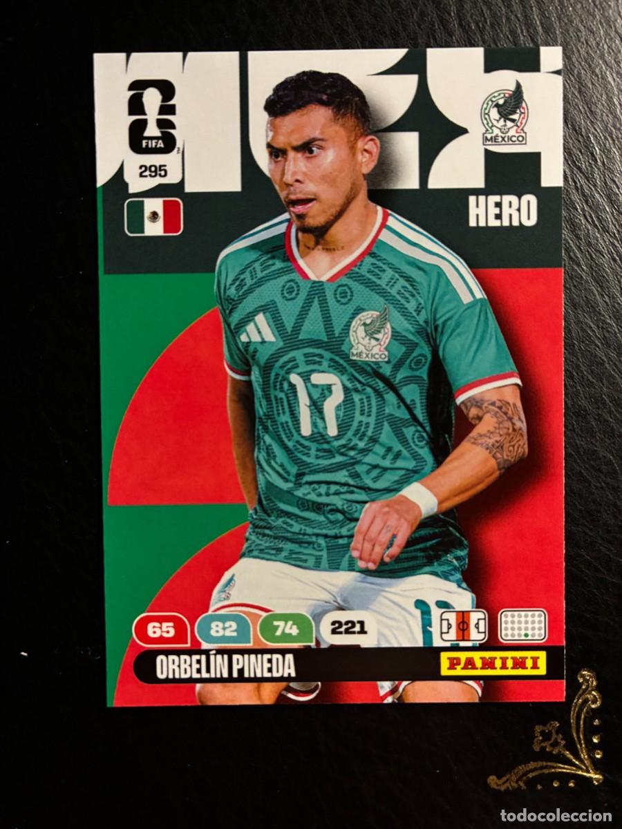 Cromos de f&uacute;tbol: 295 ORBEL&Iacute;N PINEDA M&Eacute;XICO FIFA WORLD CUP ADRENALYN MUNDIAL 2026 26 PANINI