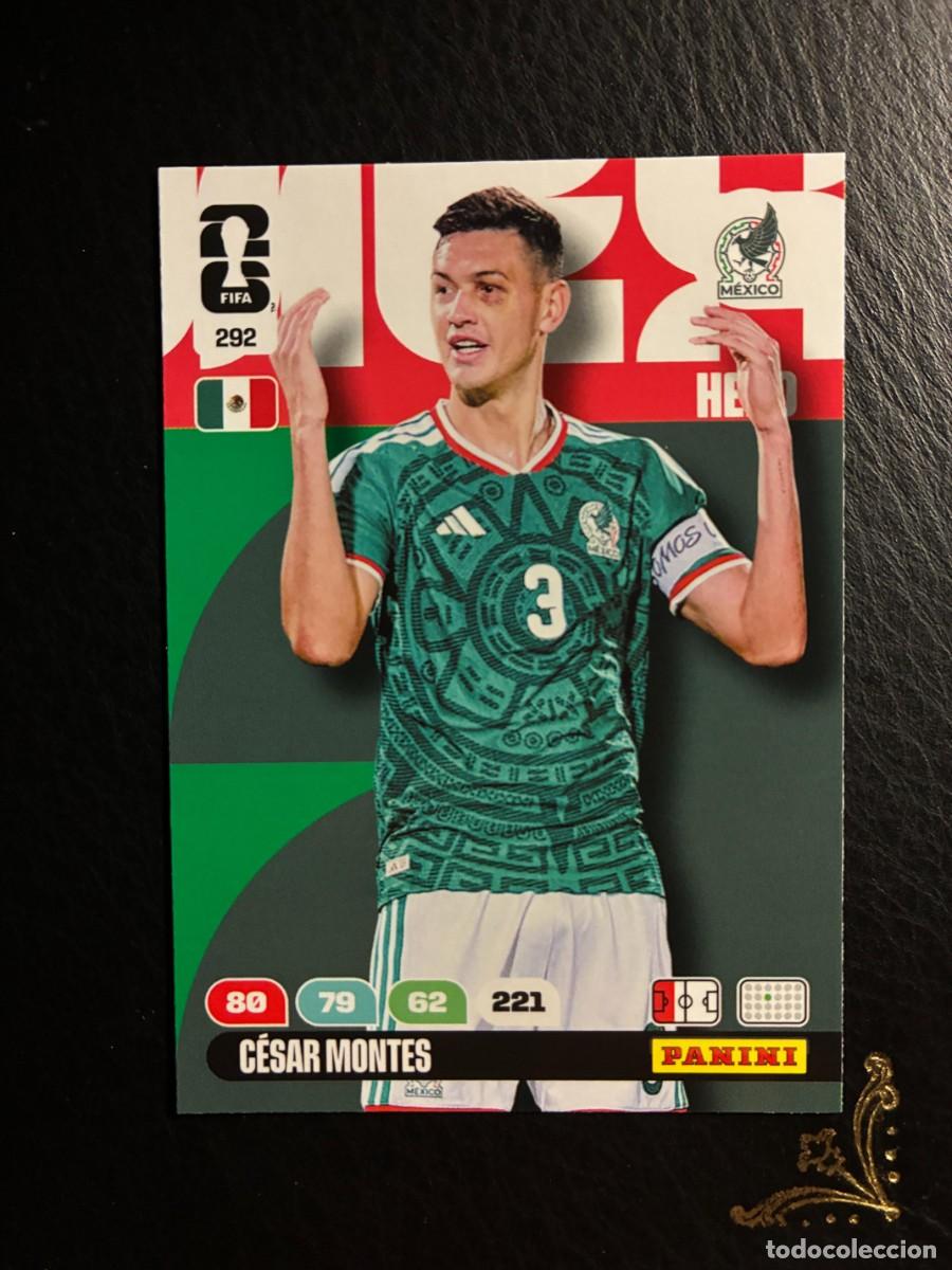 Cromos de f&uacute;tbol: 292 CESAR MONTES M&Eacute;XICO FIFA WORLD CUP ADRENALYN MUNDIAL 2026 26 PANINI