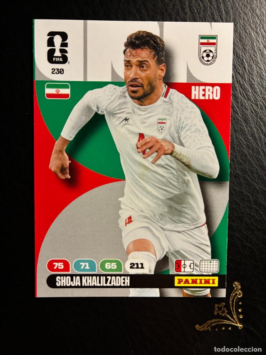 Cromos de f&uacute;tbol: 230 SHOJA KHALILZADEH IRAN FIFA WORLD CUP ADRENALYN MUNDIAL 2026 26 PANINI