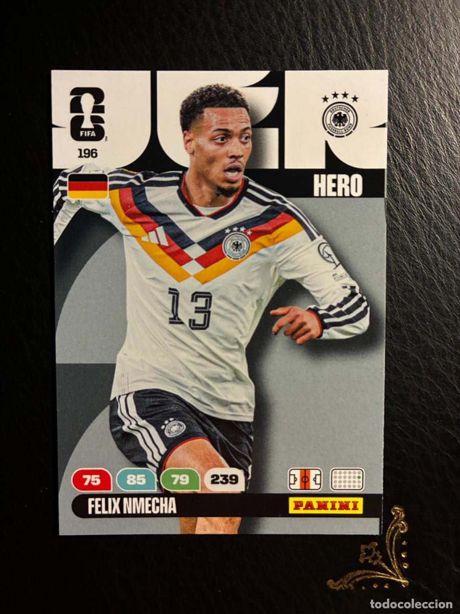 Cromos de f&uacute;tbol: 196 FELIX NMECHA ALEMANIA FIFA WORLD CUP ADRENALYN MUNDIAL 2026 26 PANINI