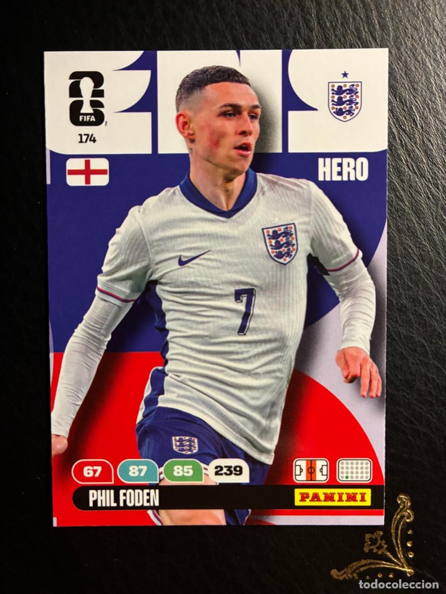 Cromos de f&uacute;tbol: 174 PHIL FODEN INGLATERRA FIFA WORLD CUP ADRENALYN MUNDIAL 2026 26 PANINI