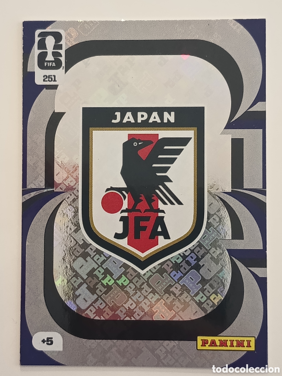 Cromos de f&uacute;tbol: 251 Escudo Jap&oacute;n adrenalyn xl Word cup 2026
