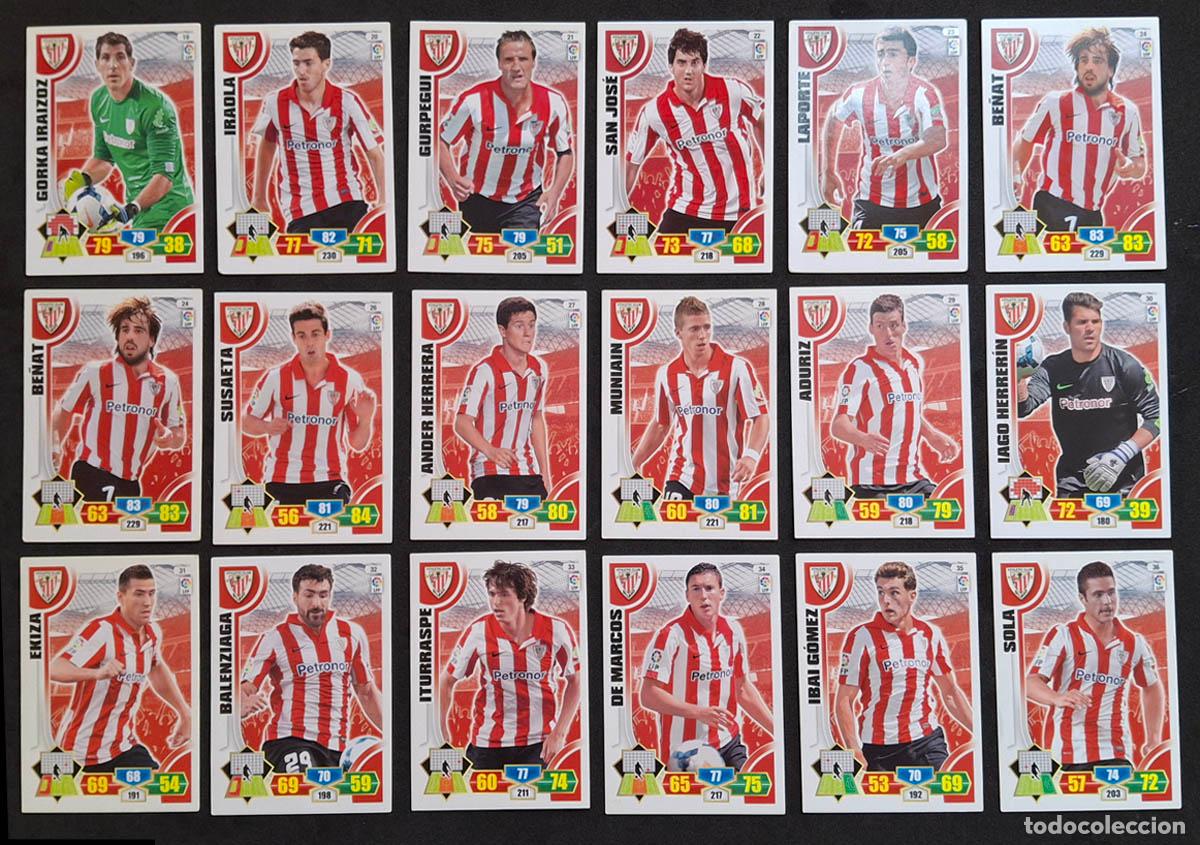 Cromos de Futebol: Athletic de Bilbao Adrenalyn XL 2013-2014 13-14