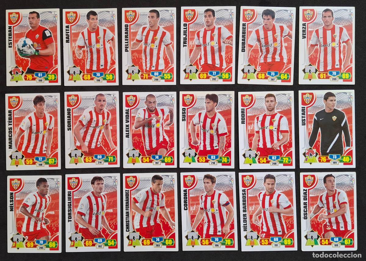 Cromos de Futebol: Almer&iacute;a Adrenalyn XL 2013-2014 13-14