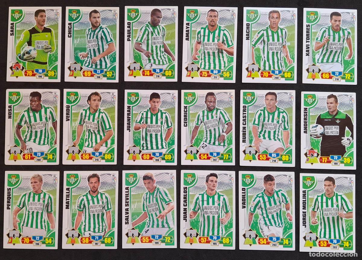 Cromos de Futebol: Betis Adrenalyn XL 2013-2014 13-14